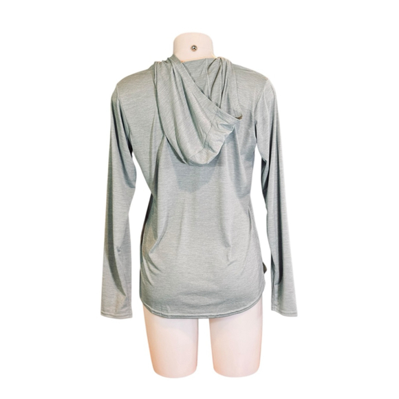 Women's Patagonia daily capilene Light Blue Hoodie M - Picture 2 of 3